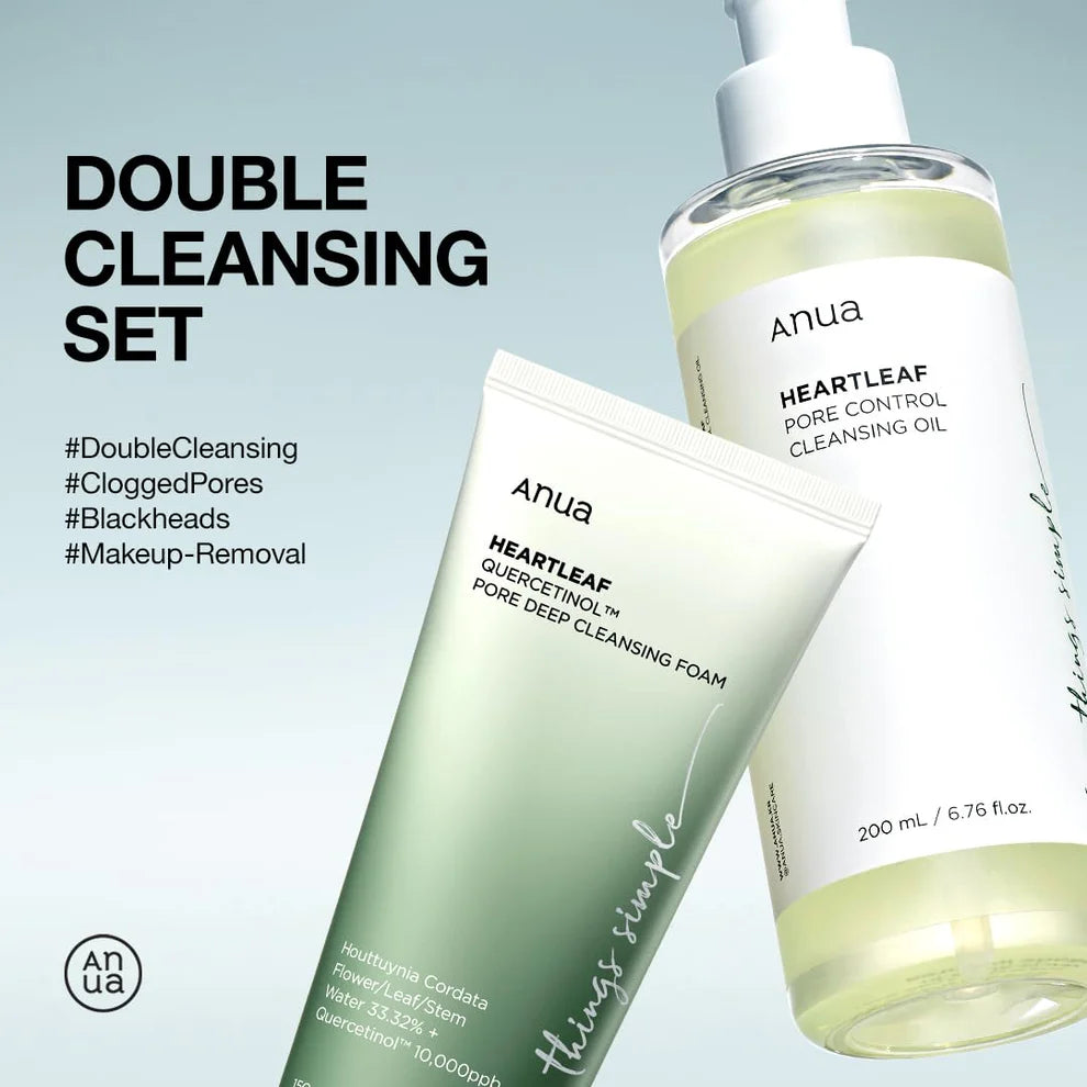 ANUA | Double Cleanser Duo for Facial Cleansing