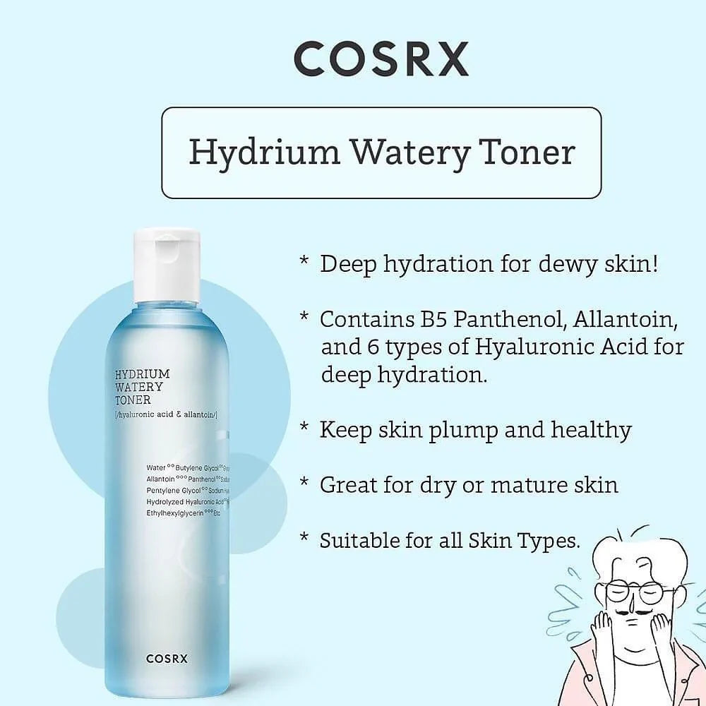 COSRX Hydrium Watery Toner 280ml