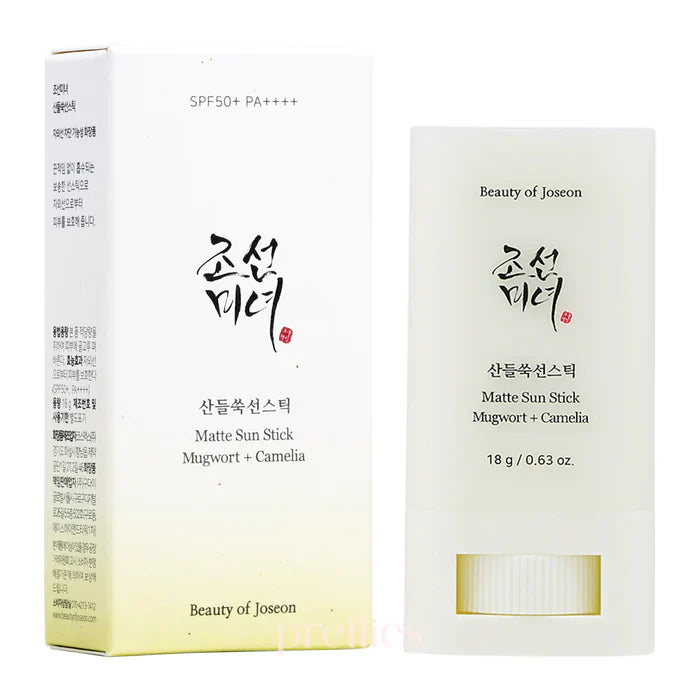 BEAUTY OF JOSEON Matte sun stick Mugwort + Camilia (SPF 50+ PA++++)